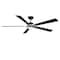 Wac Smart Fans Rotary Indoor or Outdoor Smart Ceiling Fan 2700-3000-4000-5000K LED in Matte Black/Brushed Nickel F-099L-MB/BN - alternate 10